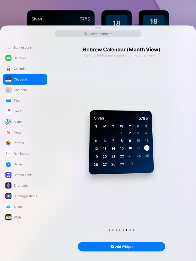 iPad screenshot