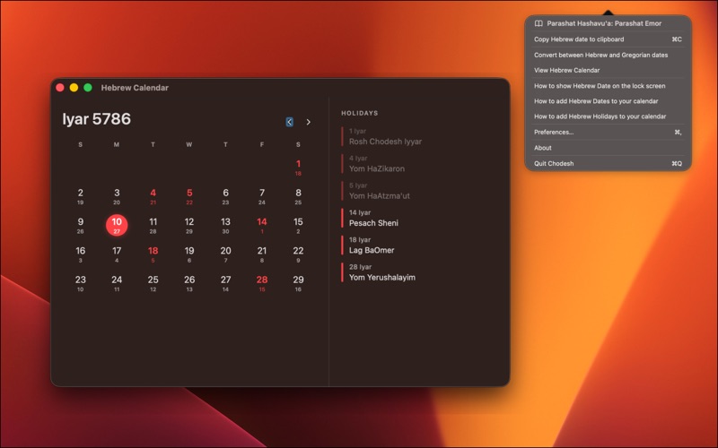 Mac screenshot