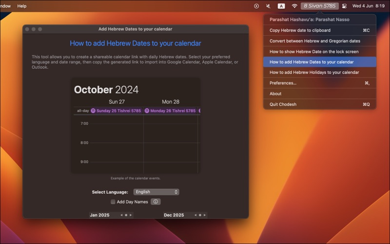 Mac screenshot