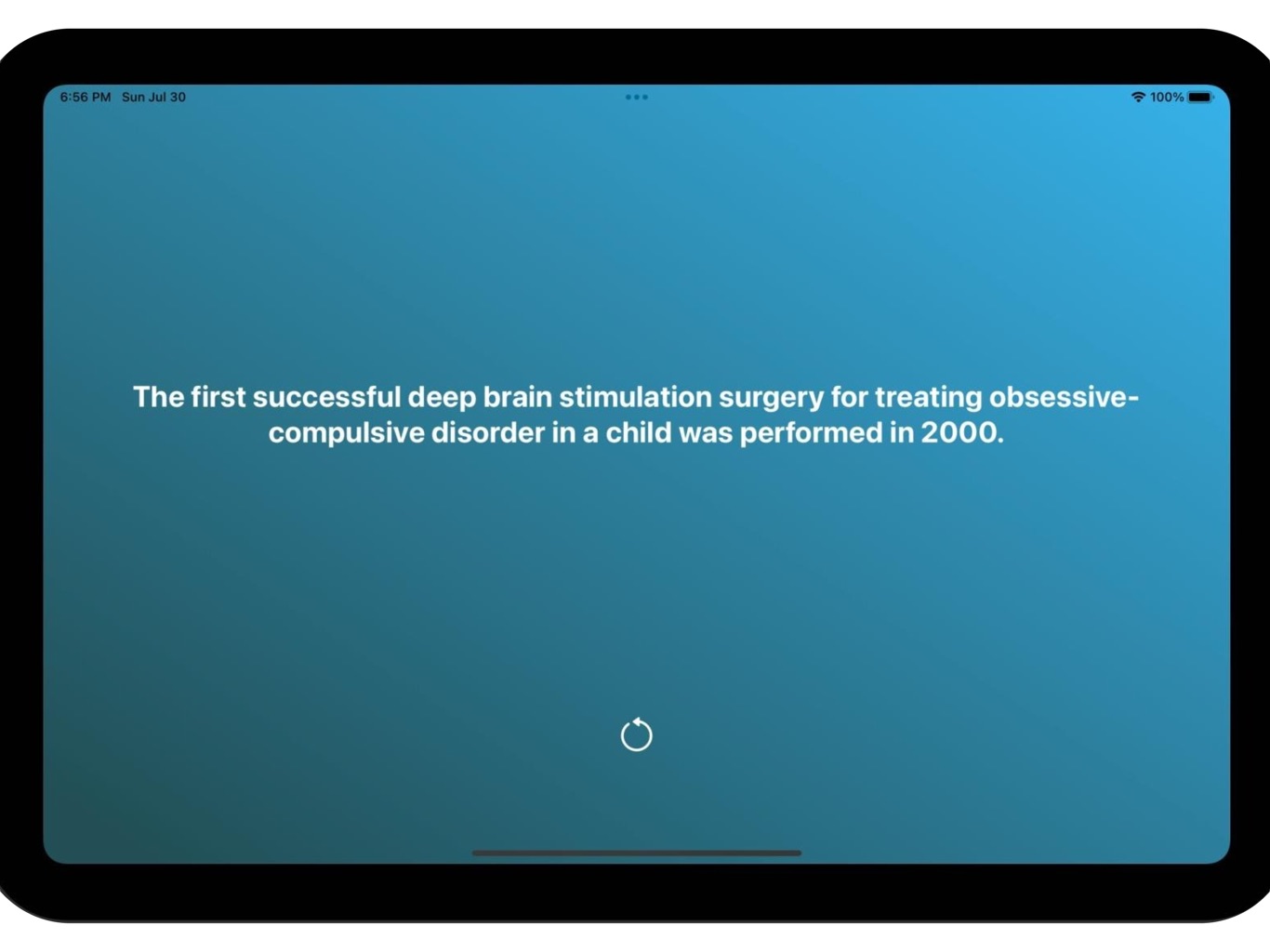 iPad screenshot